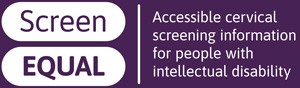 ScreenEQUAL logo Accessible cervical screening information for people with intellectual disability